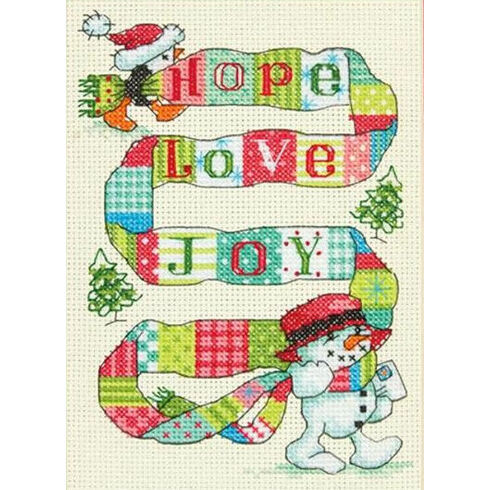 Spread The Joy Cross Stitch Kit
