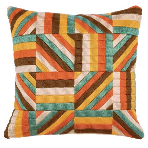 Lines Long Stitch Cushion Panel Kit