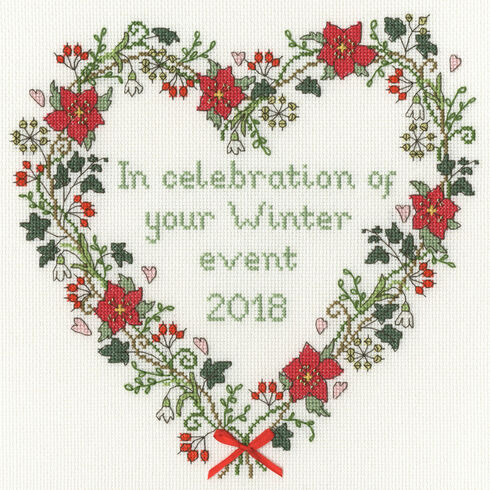Winter Celebration Cross Stitch Kit