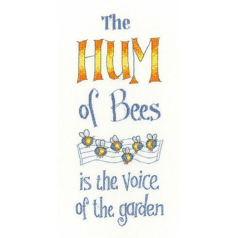 The Hum Of Bees Cross Stitch Kit