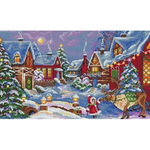 The Christmas Guest Cross Stitch Kit