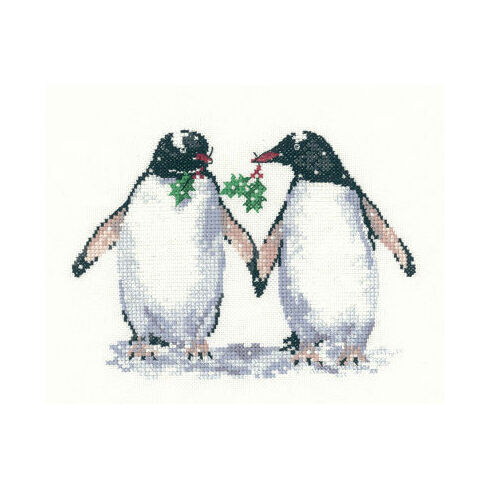 Christmas Penguins By Sue Hill Cross Stitch Kit