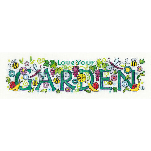Love Your Garden Cross Stitch Kit