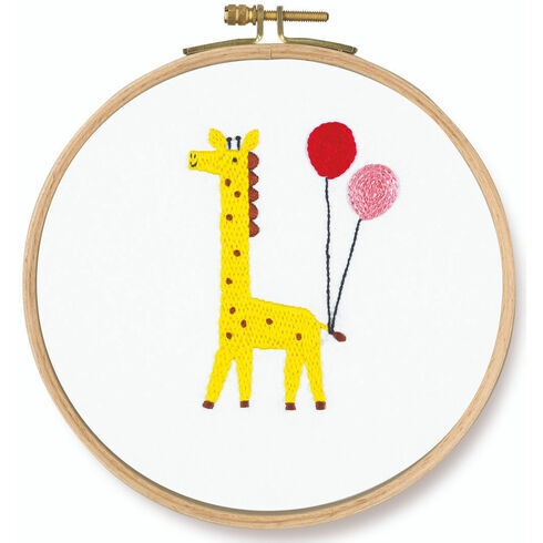 Which One? Giraffe Embroidery Kit