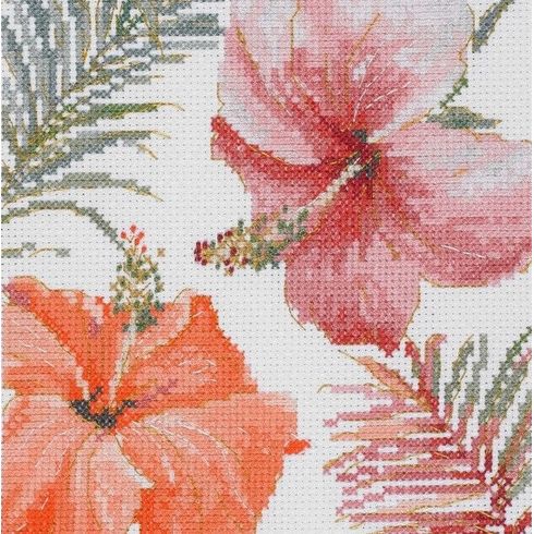 Tropical Blush Cross Stitch Kit