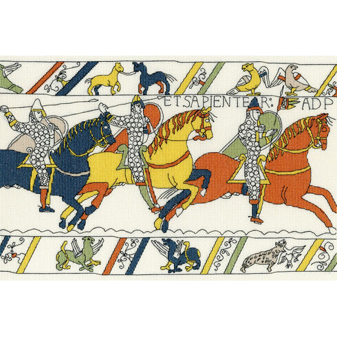 Bayeux Tapestry: The Cavalry Cross Stitch Kit