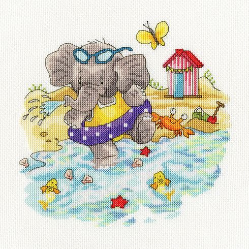 Elly Big Splash Cross Stitch Kit
