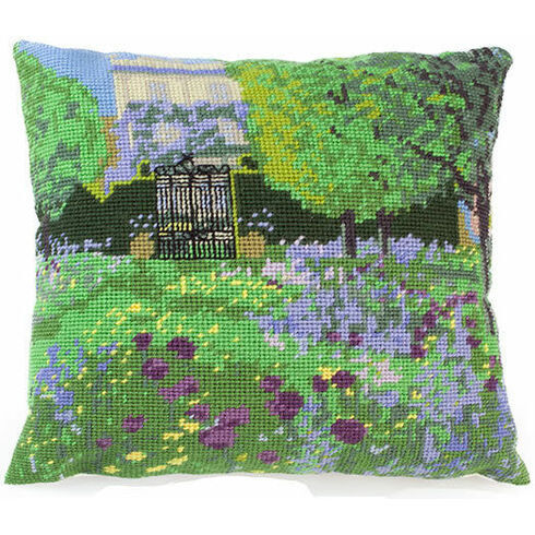 Highgrove House & Wildflower Meadow Herb Pillow Tapestry Kit