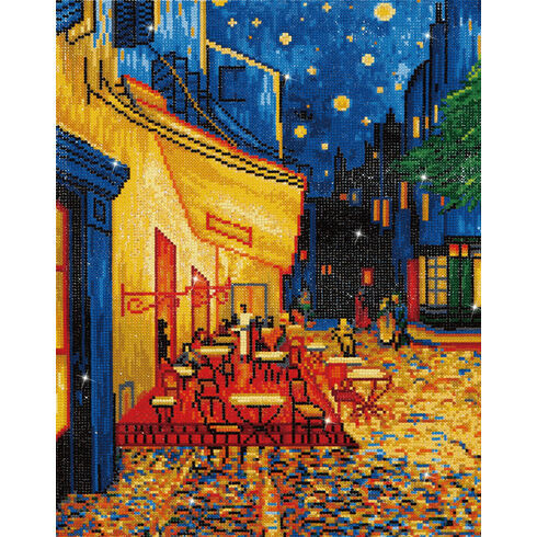 Cafe At Night (Van Gogh) Diamond Dotz Kit