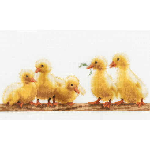 Young Ducklings Cross Stitch Kit