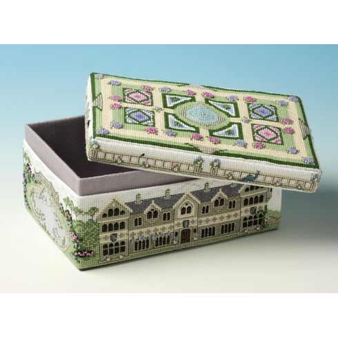 Country House Box 3D Cross Stitch Kit