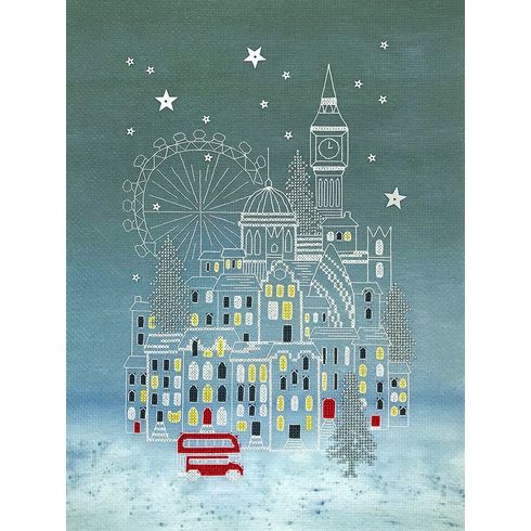 Snowy London Cross Stitch Kit