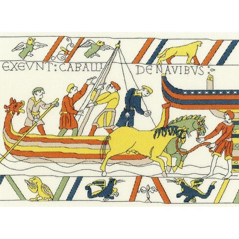 Bayeux Tapestry: The Normans' Landing Cross Stitch Kit