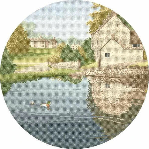 Duck Pond Cross Stitch Kit