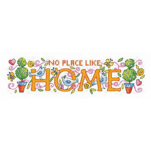 No Place Like Home Cross Stitch Kit by Karen Carter