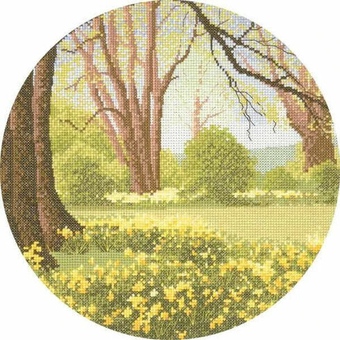 Daffodil Wood Cross Stitch Kit