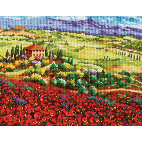 Tuscan Poppies Tapestry Kit