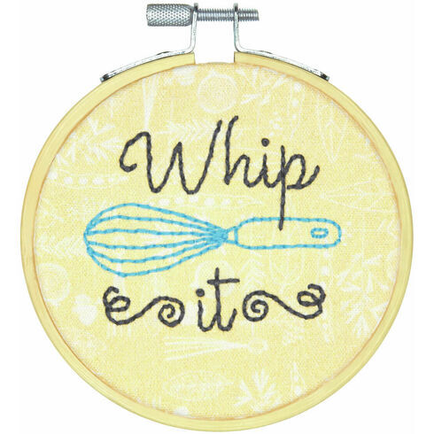 Whip It Embroidery Hoop Kit