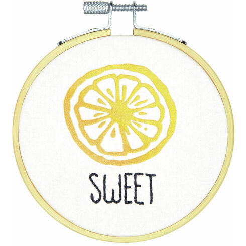 Sweet Embroidery Hoop Kit