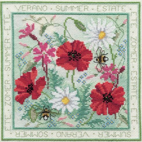 Four Seasons Summer Cross Stitch Kit