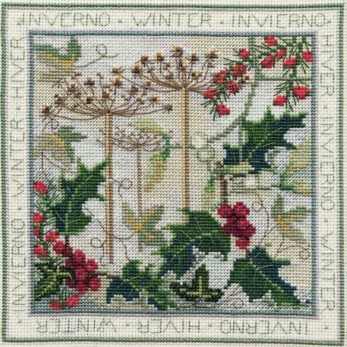 Four Seasons Winter Cross Stitch Kit