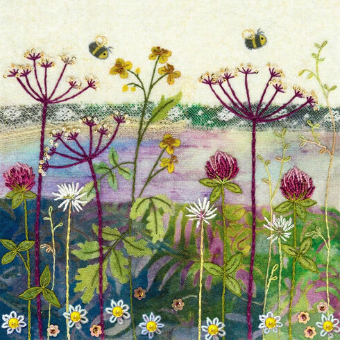 Clover Meadow Embroidery Kit