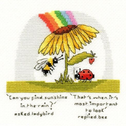 Finding Sunshine Cross Stitch Kit