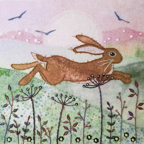 Hare Meadow Embroidery Kit