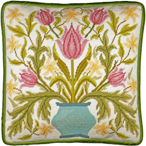 Vase Of Tulips Tapestry Panel Kit
