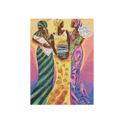 Sisters of The Sun Cross Stitch Kit
