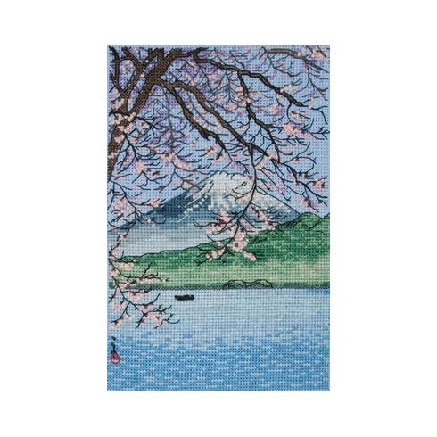 Fuji from Kishou Nishiizu Cross Stitch Kit