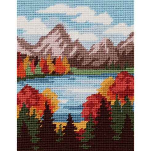 Autumn Mountains Tapestry Kit