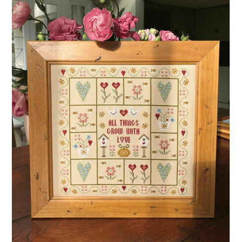 All Things Grow With Love Cross Stitch Kit