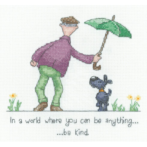 Be Kind (Golden Years) Cross Stitch Kit