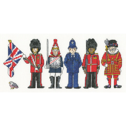 God Save The King (Soldiers) Cross Stitch Kit