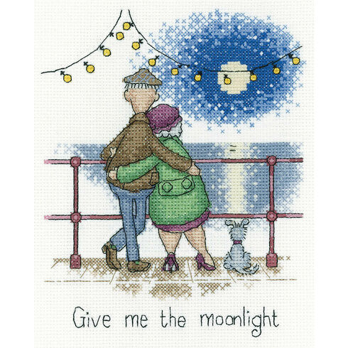 Moonlight Golden Years Cross Stitch Kit