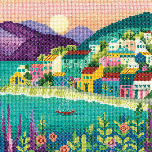 The Peaceful Harbour Cross Stitch Kit