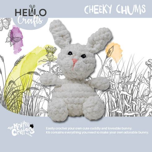 Cheeky Chums Bunny Crochet Kit
