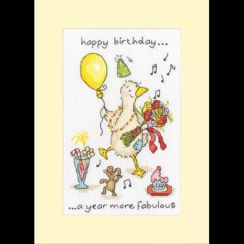 More Fabulous Cross Stitch Kit