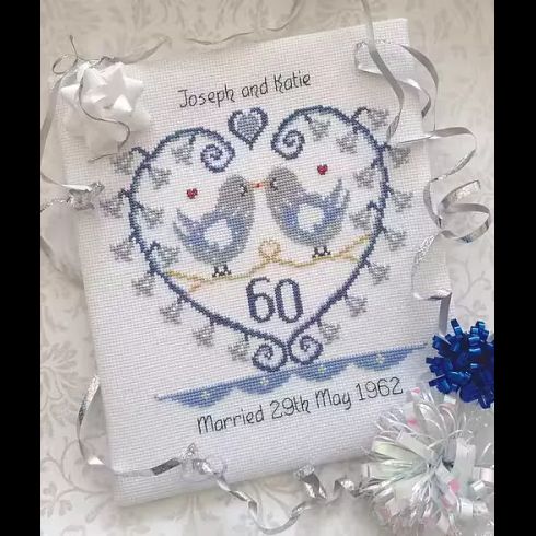 Diamond Bells Anniversary Cross Stitch Kit