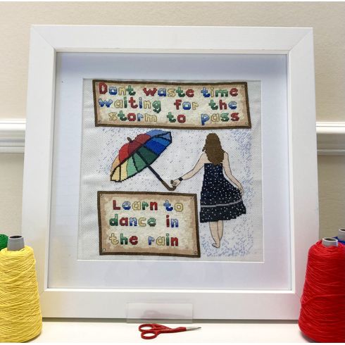 Dance in the Rain Cross Stitch Kit