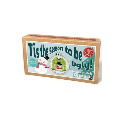 Tis the season to be ugly! (jumper) Matchstick Mini Cross Stitch Kit