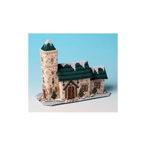 St Nicholas Church 3D Cross Stitch Kit