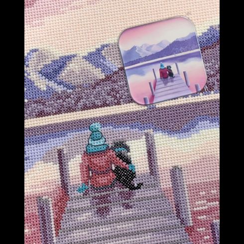 A Pawfect Place By The Water Needle Minder