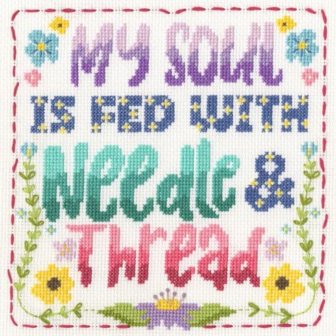 Needle And Thread Cross Stitch Kit