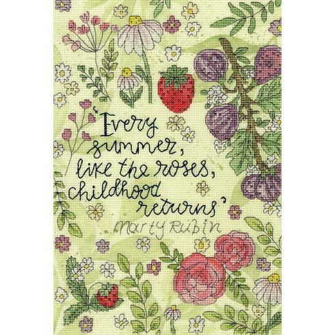 Roses Of Summer Cross Stitch Kit