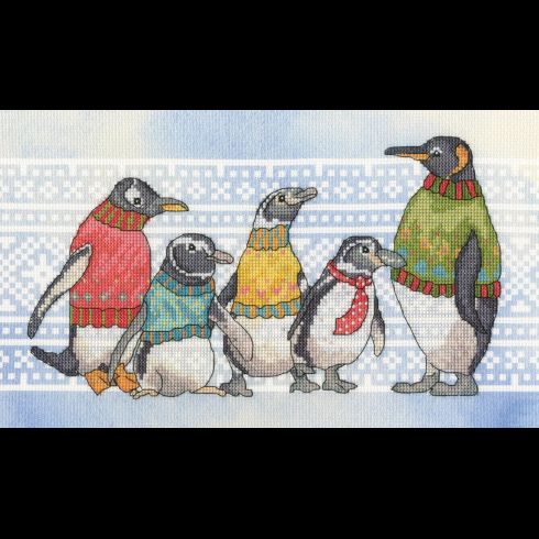 A Woolly Waddle Cross Stitch Kit