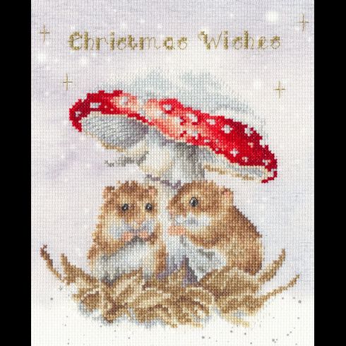 Mushroom At The Inn Cross Stitch Kit