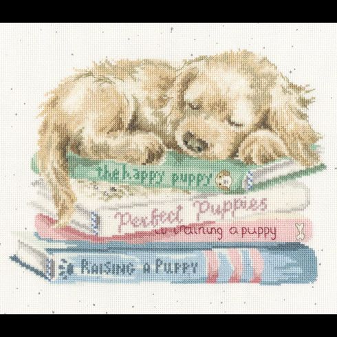A Pup's Life Cross Stitch Kit