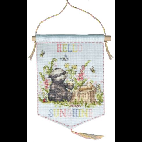 Hello Sunshine Cross Stitch Kit